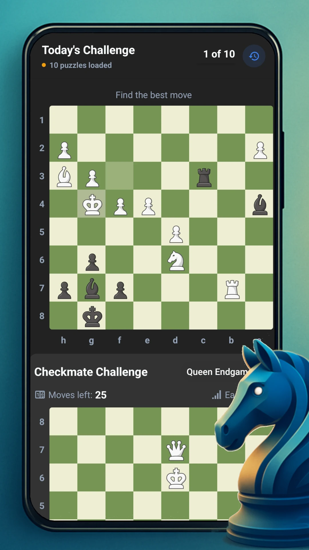 Chess Mates: Checkmate Puzzles screenshot