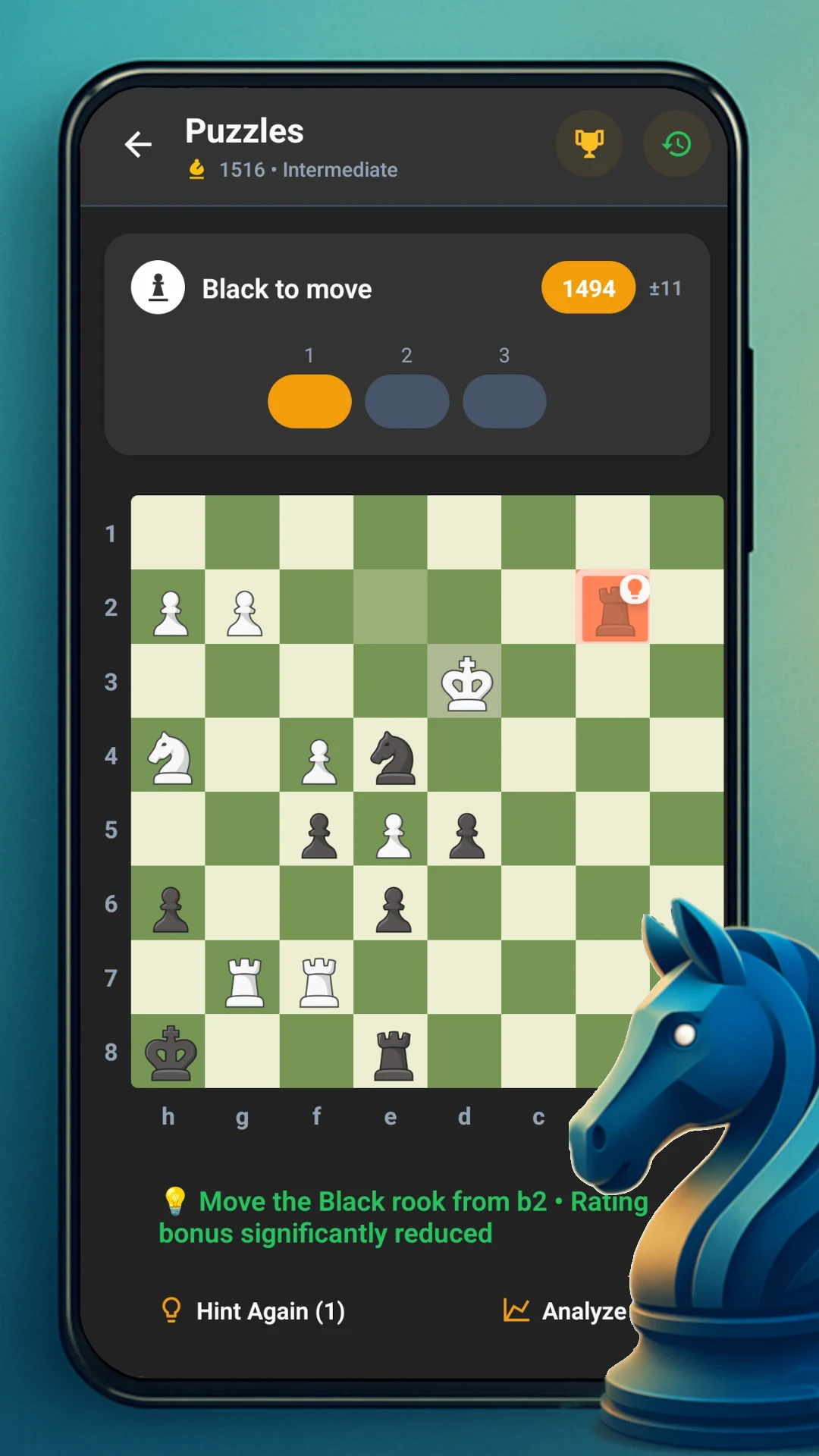 Chess Mates: Checkmate Puzzles screenshot